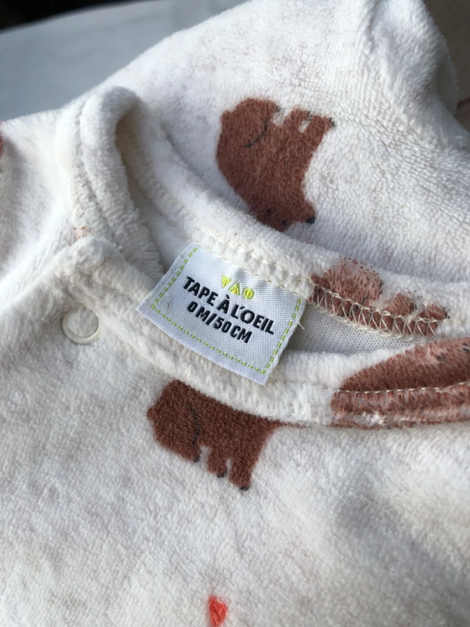 TAO velvet pajamas newborn – photo 4